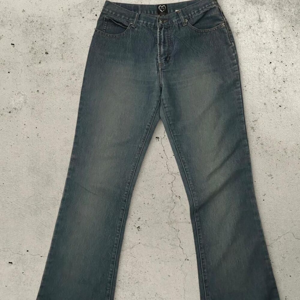 Y2K XOXO Low Rise Flare Jeans Size 7/8
